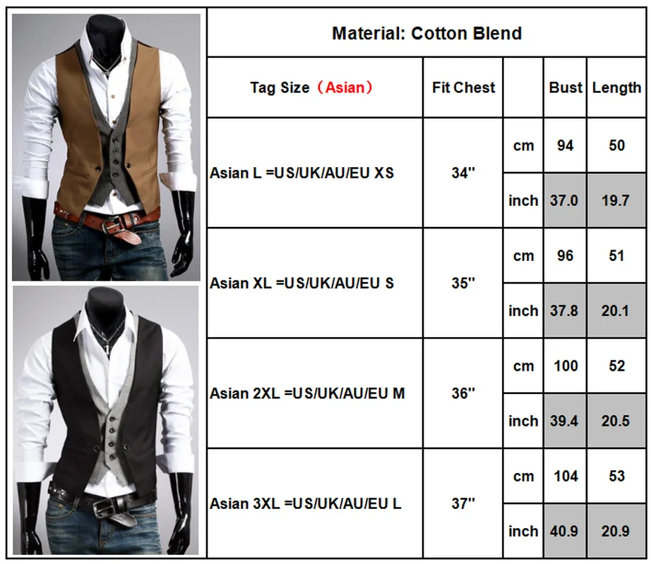Business and Leisure Men's Double Breasted Waistcoat Dress Vest Meeting Party Wedding Formal Sleeveless Jacket
