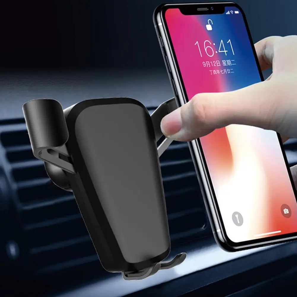 Yfashion Air Outlet держатель для телефона Гравитация авто-Блокировка Универсальный Автомобильный держатель для телефона
