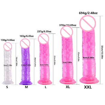 Silicone Huge Dildo For Woman Anal Plug Realistic Penis Female Dildos G-spot Orgasm Strong Suction Cup Sex Toys For Adults 18 1