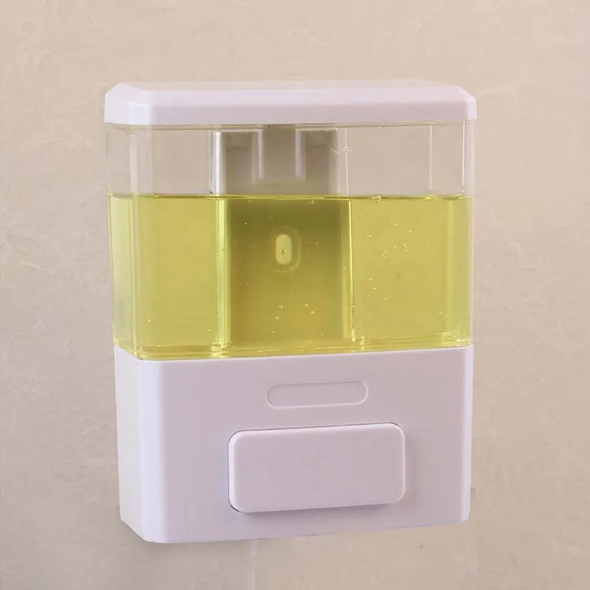 

1pcs Manual Push on Hand Sanitizerd Soap Dispenser Single Head Wall Mount Shower Bath Washing Lotion Soap Shampoo Dispenser