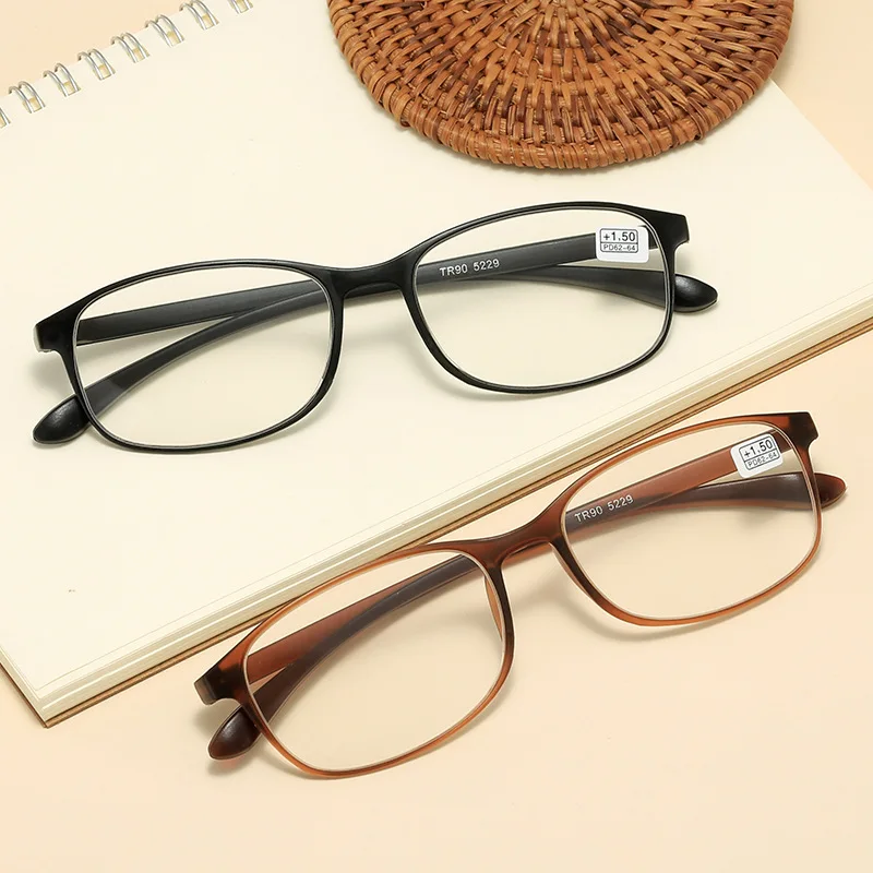 

Classic Square Plastic Reading Glasses Women Computer Presbyopia Glasses Optical Hyperopia Glasses Reading+1.0+1.5 To+4.0