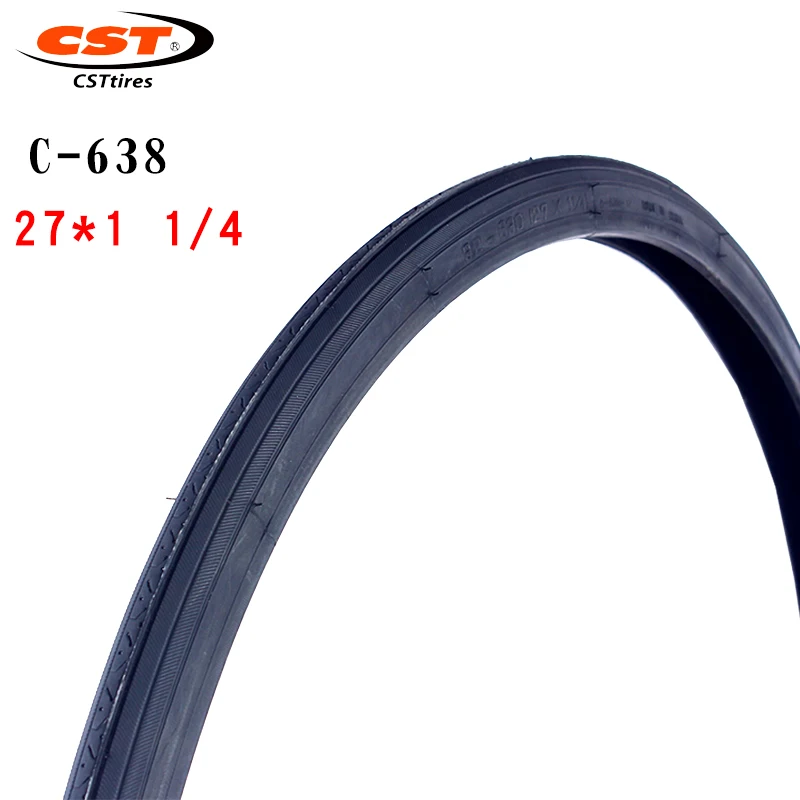 CST-Bicycle Outer Tire, Racing Steel Tire, 27in, 32-630, 27*1 1/4, C638