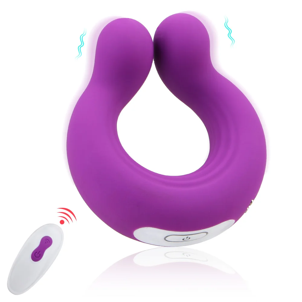 Couple Vibrator for Penis Clitoral Stimulation Sex Toys Cock Ring Vibrator,Wireless Remote Control Clitoris Stimulator Massager H4b1e1645b0c94f0b85827931c77f101d6