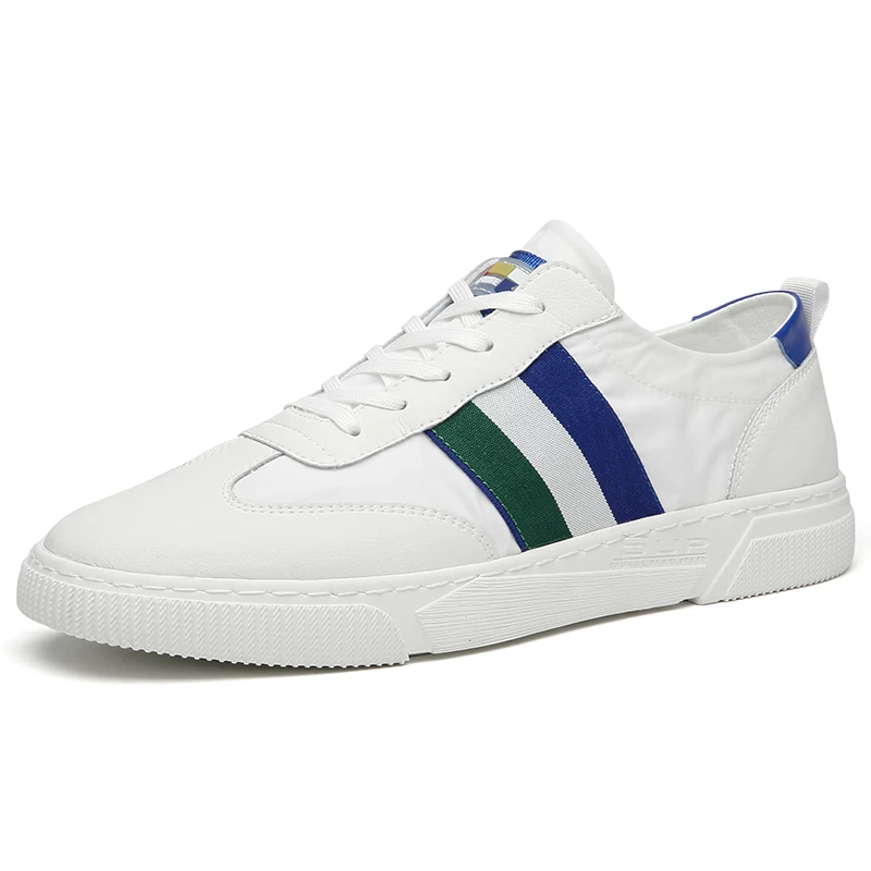 

Popular With Students Summer Men's Shoes Tide 2019 New Small White Men's Mesh Casual Canvas Shoes