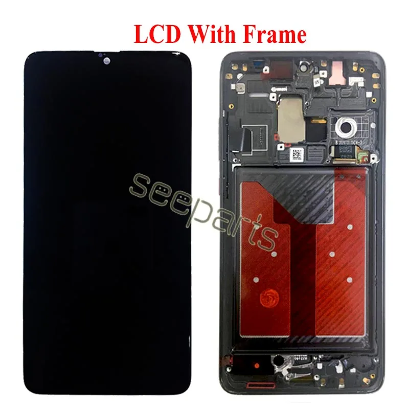 Original LCD For Huawei Mate20 Mate 20 Display Screen Touch Digitizer With Frame Replace For Huawei Mate 20 LCD Screen HMA-L29