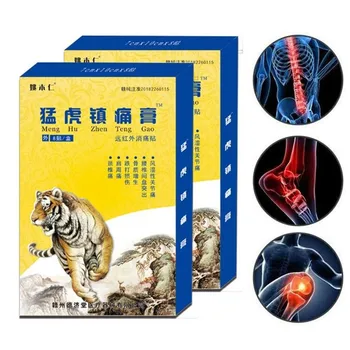 

8pc/bag Chinese Medical Tiger Plaster Herbal Health Care Joint Back Relief Patch Artritis Rheumatoid Pain Reliever