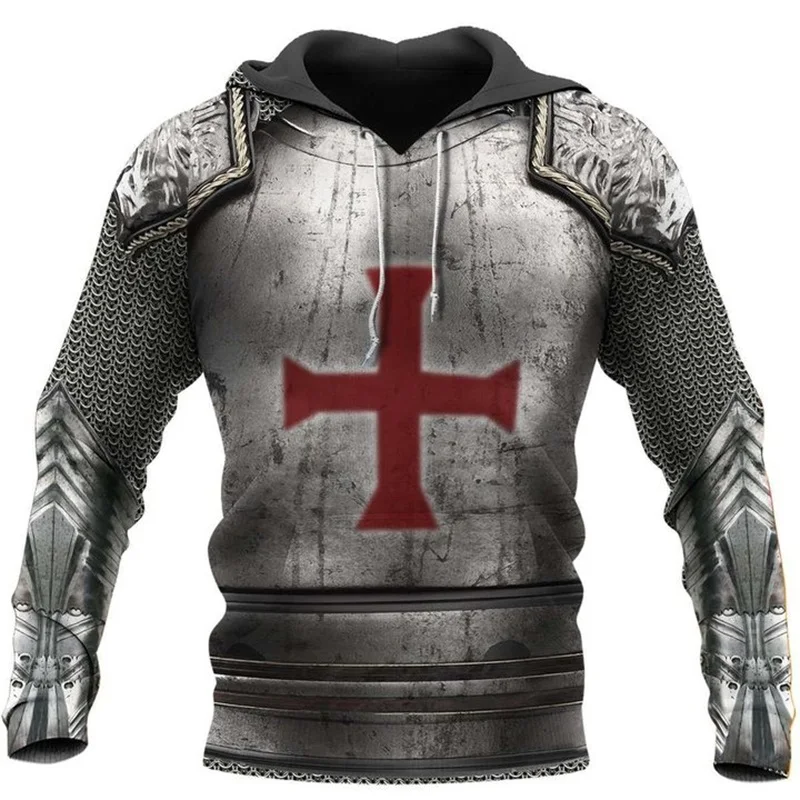 Knights Templar 3D Print Hoodies cavalier Men Harajuku Fashion Hooded Sweatshirt Autumn Hoody Casual hoodie sudadera hombre Knights Templar 3D Print Hoodies cavalier Men Harajuku Fashion Hooded Sweatshirt Autumn Hoody Casual hoodie sudadera hombre