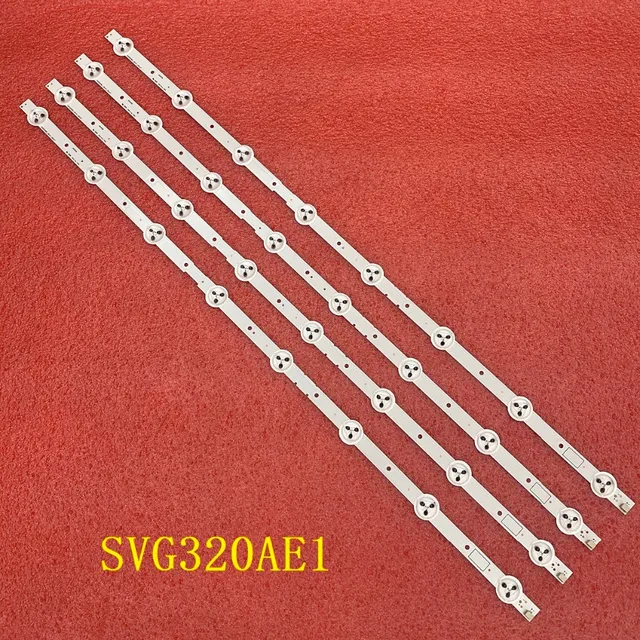 LED Backlight Strip Replacement For LG 32" TVs (32LJ550B, 32LH500D, 32PFS6401, KDL-32R330D)