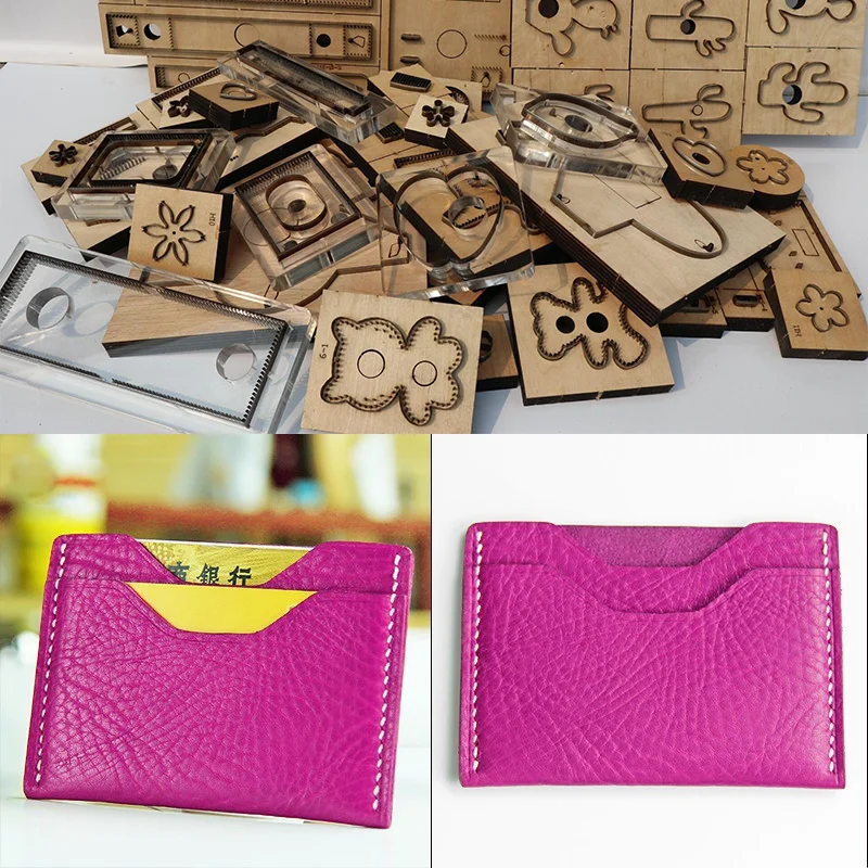 

Japanese steel knife die certificate card bag horizontal card bag knife die manual leather tool knife die