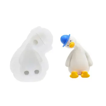 

Super Cute Cartoon Duck Resin Mold Jewelry Making Tools Chocolate Gum Paste Mold