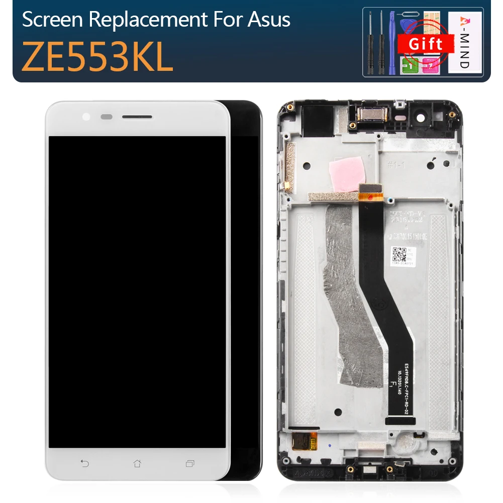 

AMOLED 5.5" ORIGINAL Display For ASUS Zenfone 3 Zoom ZE553KL LCD Touch Screen Digitizer for ASUS Zenfone3 Zoom S No Dead Pixels