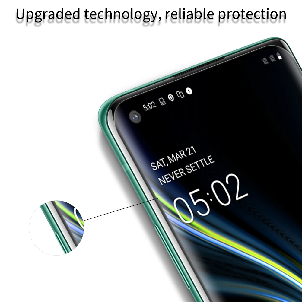 Oneplus 8 Pro Nillkin Amazing 3D DS+ Max Tempered Glass Protector 4