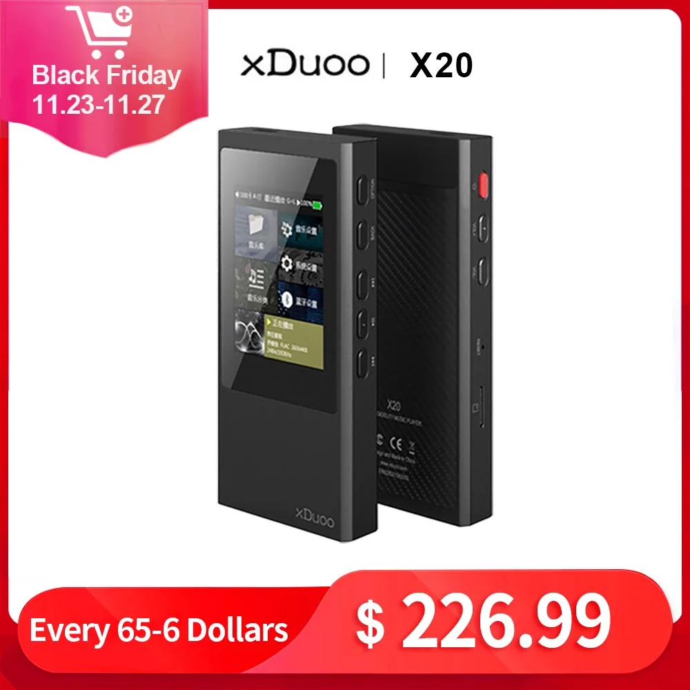 xDuoo X20 Balanced reproductor mp3 player