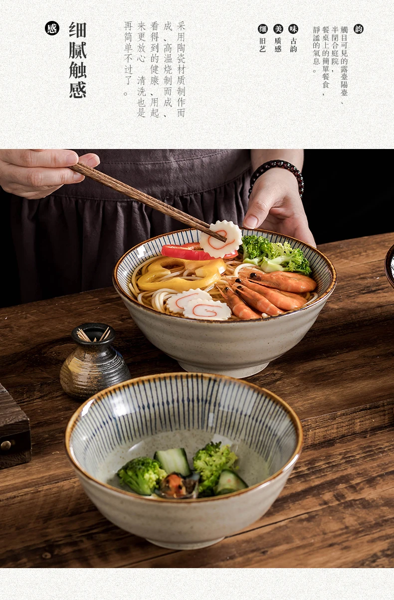 Bol De Ramen Japonais De 7 Pouces, Bol De Nouilles... – Grandado