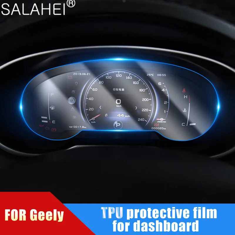 

For Geely Boyue 2016 2017 2018 Binyue 2019 New Transparent Car Dashboard Screen Protective Film Anti-scratch Sticker Accessories