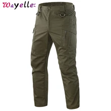 Камуфляжные военные армейские брюки, мужские тактические брюки-карго, летняя Боевая форма, камуфляжные брюки, Легкие уличные модные мужские брюки