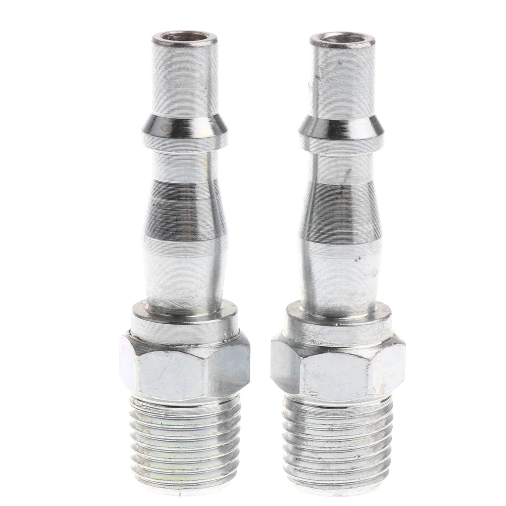10x Air Line Hose Compressor Fitting Connector 1/4 NPT Quick Release Fishing Tackle Boxes