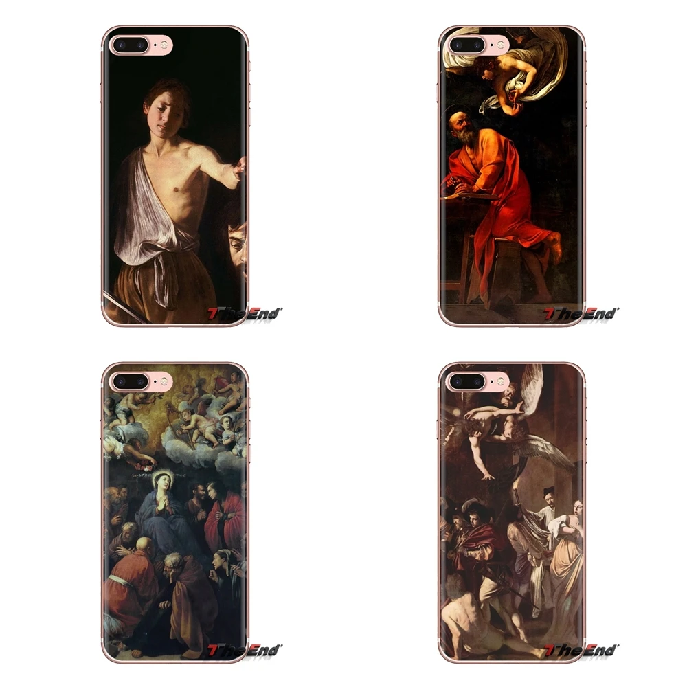 Чехол Caravaggio The Soul and the Blood из ТПУ для iPhone XS Max XR X 4 4s 5 5S 5C SE 6 6S 7 8 Plus samsung Galaxy J1 J3 J5 J7 A3 A5 |