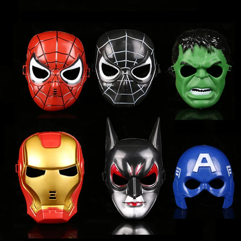 

Cosplay Superhero Halloween Mask for Kid & Adult Avengers Marvel Captain America Spiderman Hulk Iron Man Star Wars Mask