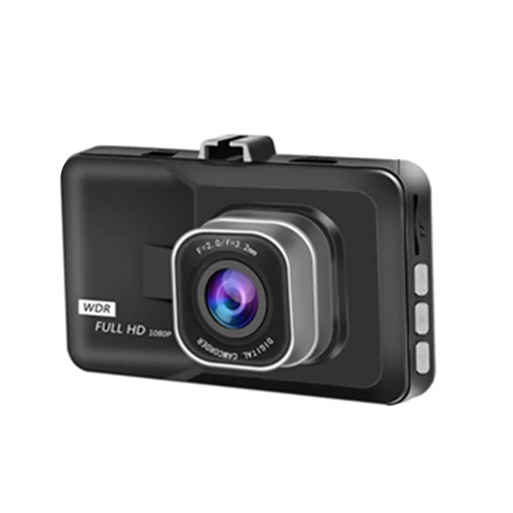 

Black 3.0 Inch Large Screen Driving Recorder Multi-language Hd 1080p Night Vision Wide-angle Shooting