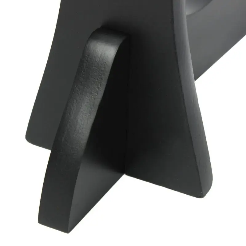 2 Tier Katana Samurai Sword Holder Black Bracket Hanger Red Cotton Display Stand