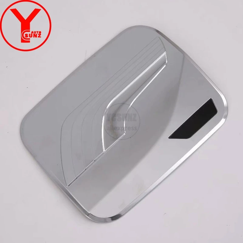 Ycsunz Abs Chrome Fuel Tank Cover Sticker Exterior Parts Auto For