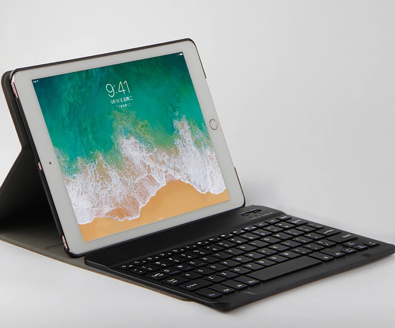 Русский/Иврит/испанский беспроводной Bluetooth клавиатура Стенд Funda Capa чехол для Apple iPad 9,7 //Pro 9,7/Air/Air2