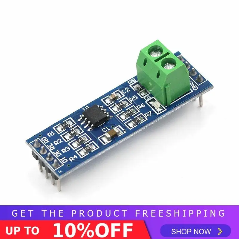 5 шт. MAX485 модуль RS-485 ttl поворот к RS485 MAX485CSA конвертер модуль для Arduino микроконтроллер MCU аксессуары для разработки