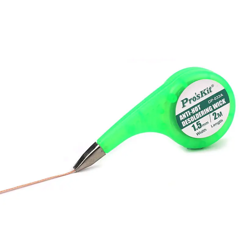 Details about   1PC 3.5mm 1.5M Desoldering Braid Solder Remover Removal Wick Wire Repair Tool Dp 