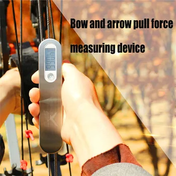 

Portable Archery Electric Digital Bow Scale Compound Recurve Bow Scale Pull Force Measuring Device Universal Measuring Scales