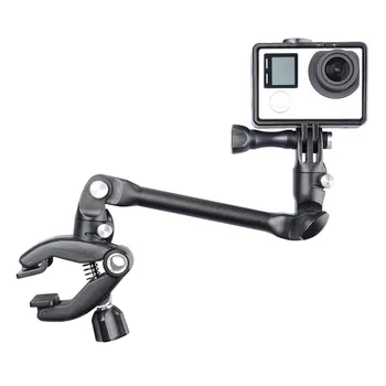 

Adjustable Desktop Music guitar Arm Jaws Clamp Mount For GoPro Hero 7 6 5 4 SJCAM Xiaomi Yi 4K Dji Osmo Action camera Accessory