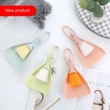 Desktop Mini Broom Set Cleaning Brush To Wipe Keyboard Gadgets Small Broom Tools Dustpan Set Household Cleaning Tools