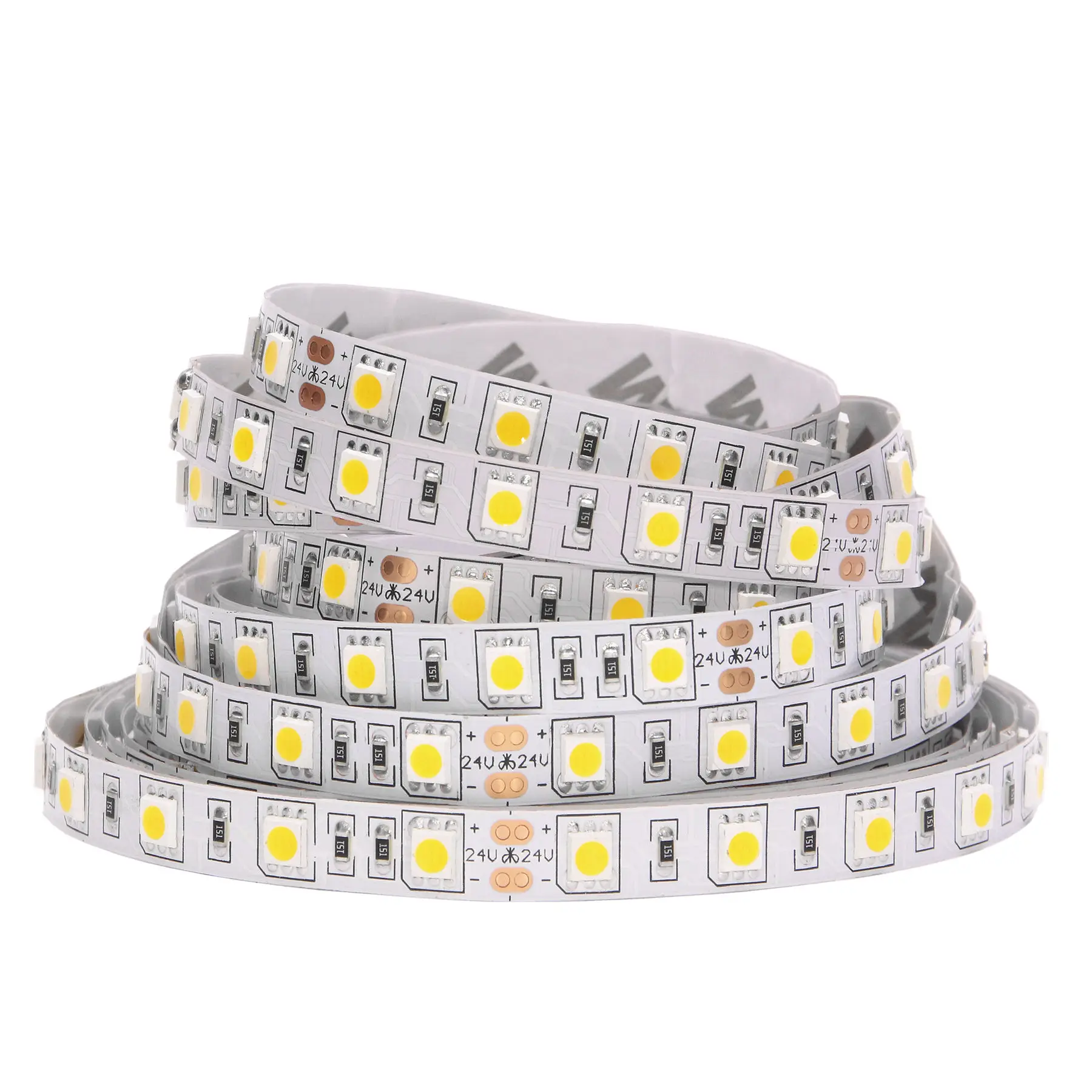 SMD 5050 RGB Светодиодная лента Водонепроницаемая 5 м 300 светодиодный DC 12 В RGBW RGBWW Fita