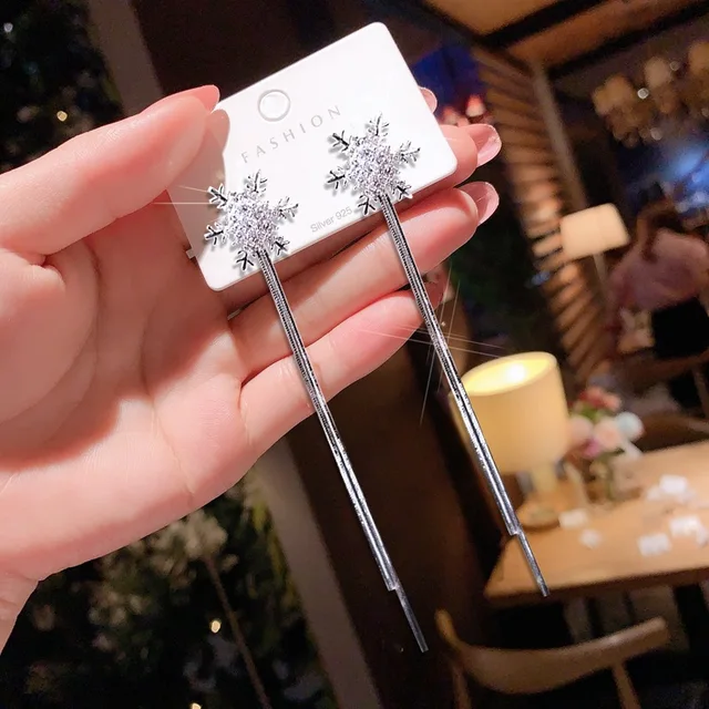 2021 new drop-shaped alloy long earrings, elegant women's fashion earrings, jewelry MHM-03-011-004-002