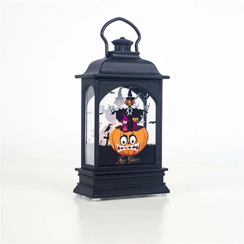 LED Candle Light 1 шт. Хэллоуин Моделирование пламени лампы на батарейках освещенная Светодиодная лампа-свеча украшение дома реквизит замок колдуньи Призрак Череп - Цвет: LED Candle Light
