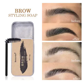 

3D Feathery Brow Styling Soap Lamination Setting Gel Waterproof Long Lasting Brows Tint Eyebrow Gel Pomade Kit Makeup Cosmetic
