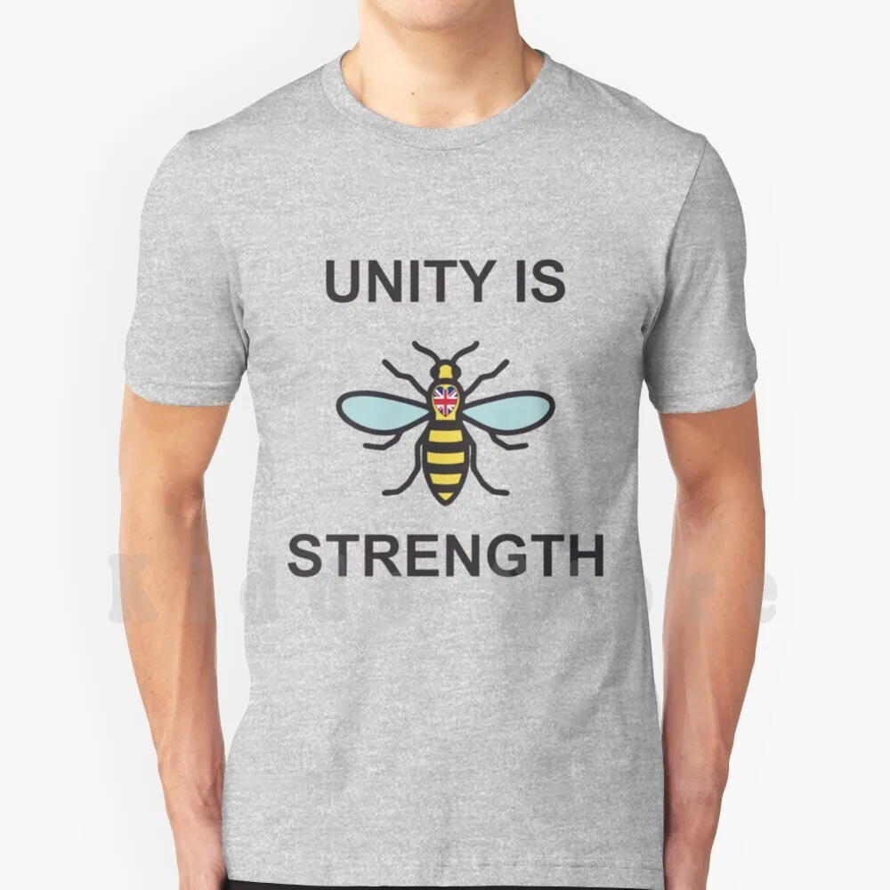 City Bee T Shirt Uomo Cotone Cotone S-6Xl City City Bee Unity Is Strength Bee Bees City Bee Bee Heart Uk Regno Unito