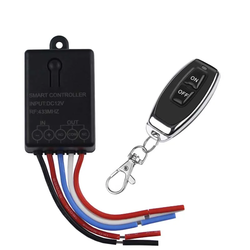 Relay-Receiver-Module Remote-Control-Switch RF 433-Mhz Smart Home Wireless Lock-Door