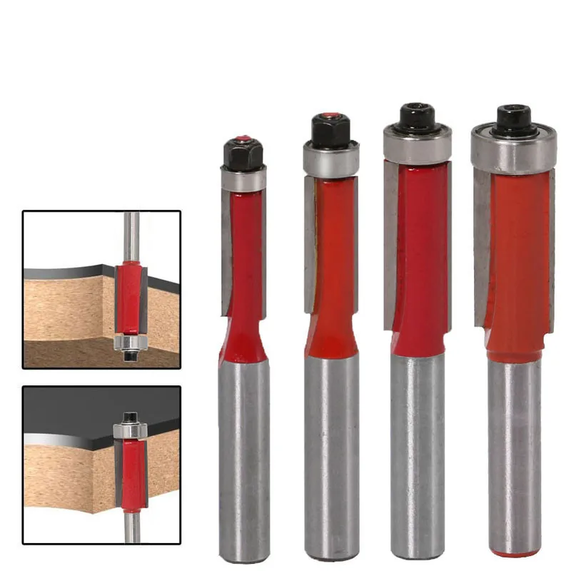 Набор фрез (12 шт; хвостовик 6 мм) по дереву stayer 2992-h12. 6,35 фрезы с хвостовиком. Хвостовик для фрезы по дереву. Фреза прямая с подшипником. Хвостовик для фрезы по дереву.