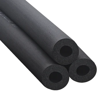 

1.8M Sponge Rubber Pipe black waterproof Pipeline Holder Thermal Insulation Tubular Protective sleeve Air conditioning fitting