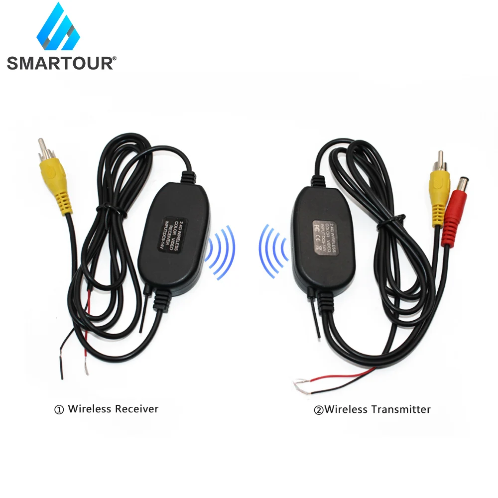 Smartour Автомобильная беспроводная камера заднего вида зеркало 4 3 дюйма HD