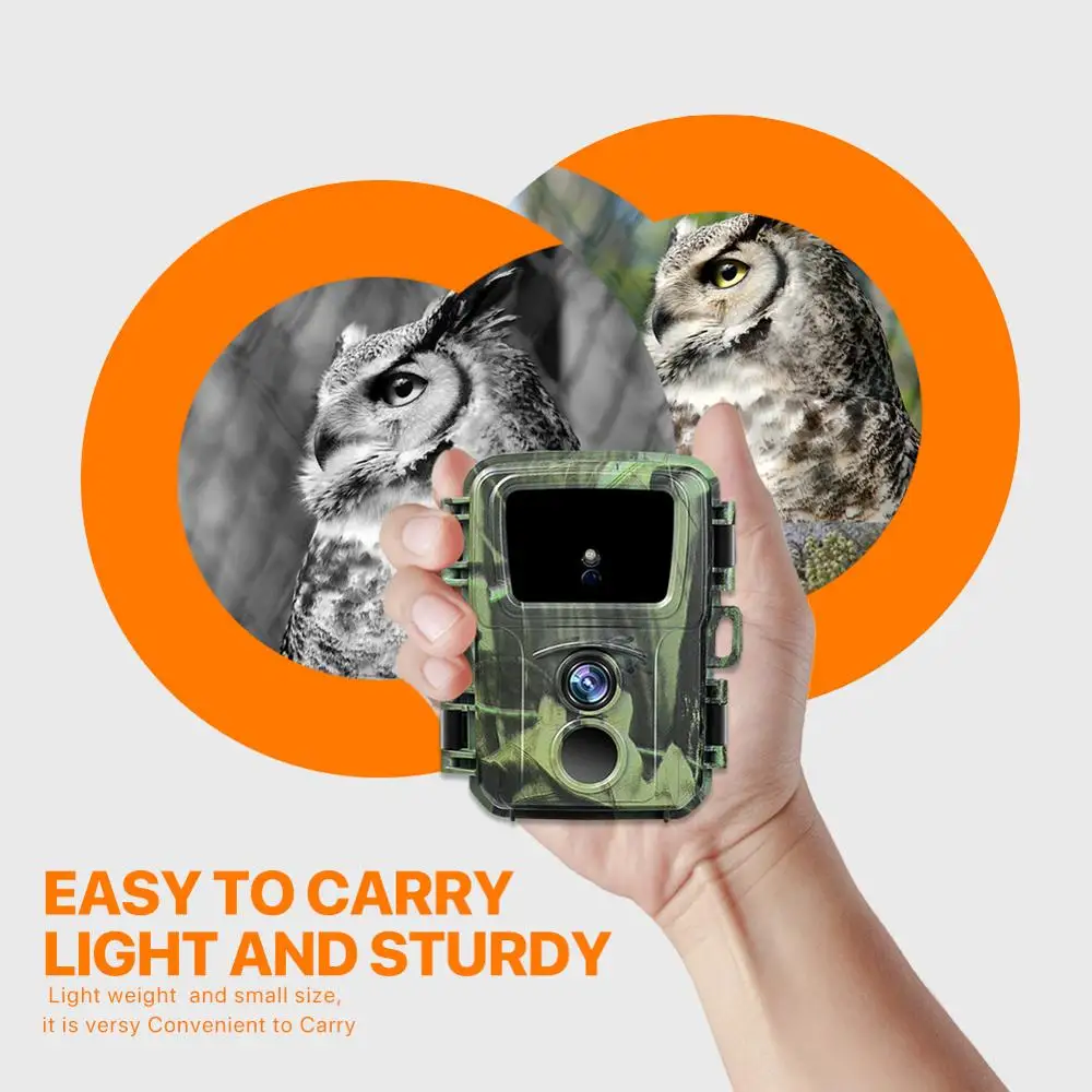 Mini Trail Hunting  Camera Wild Hunter Cam Mini600 20MP 1080P Wildlife  Animal Cameras Night Vision Photo Traps Surveillance 5