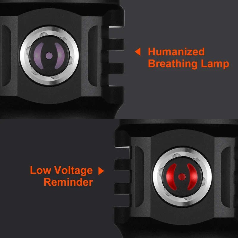 Светильник с подзарядкой от USB Lumintop ODL20C CREE XHP35 HI max 2000 люмен 860 М тактический фонарь дальнего действия ручной светильник