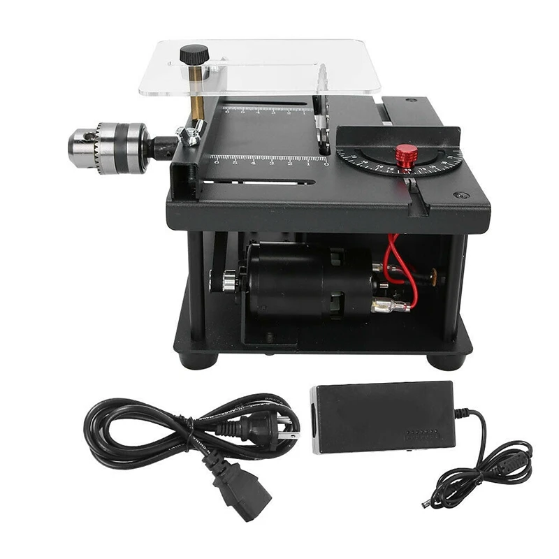 US $113.99 110240V Multifunctional Table Panel Saw For Woodworking Mini Sliding Table Saw Household Bench Saw Saw Machinery 10000min