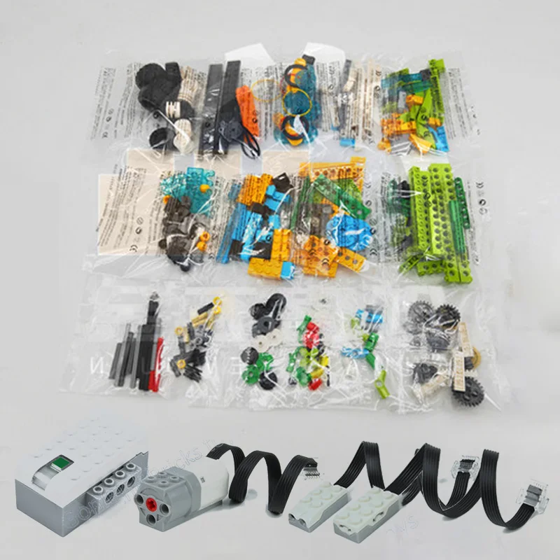 WeDo Robotics строительные детали блоки совместимые с logoes Technic EV3 45300 Wedo 2 0 развивающие