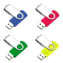 Вращающийся на 360 градусов USB флеш-накопитель карта памяти смартфон Micro USB запоминающие устройства U диск желтый