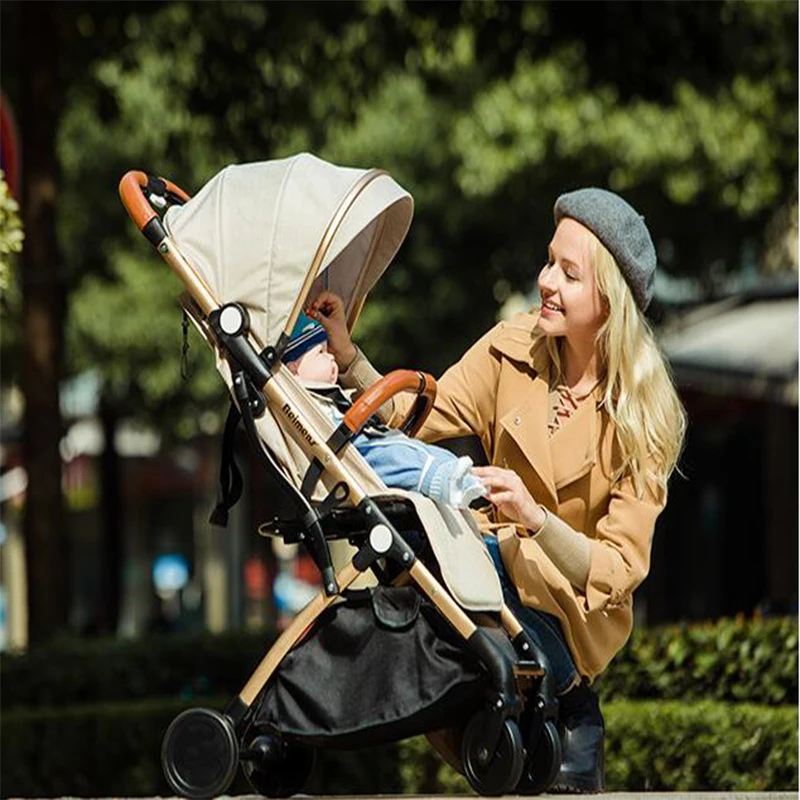 Baby Stroller Lightweight Portable Travel System Can Be On Yhe Airplane Prams For newborn B B Cart 