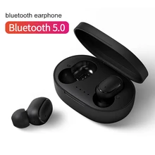 A6S TWS Bluetooth наушники 5,0 светодиодный дисплей Беспроводные наушники с шумоподавлением гарнитуры с микрофоном для iPhone huawei samsung