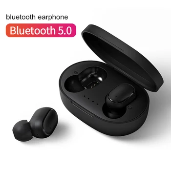 

A6S TWS Bluetooth Earphone 5.0 LED Display Wireless Earbuds Noise Cancelling Headsets with Mic for iPhone Huawei Samsung