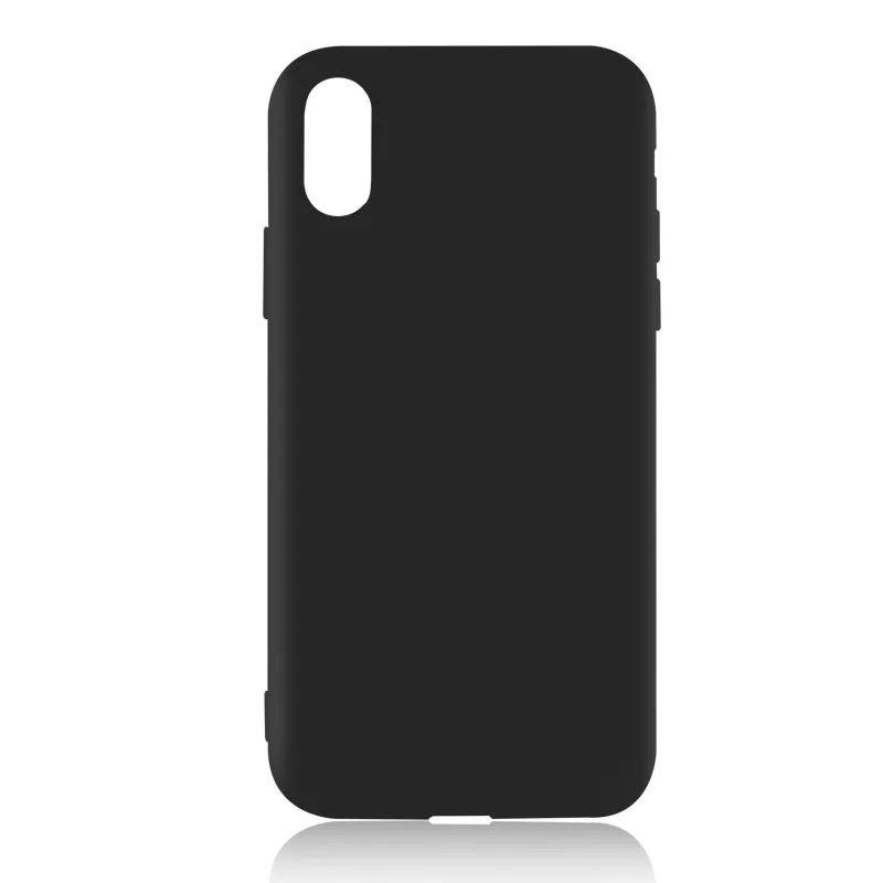 Black Matte Soft TPU Phone Case For iPhone 11 12 13 Pro Max XS Max XR X Silicone Protection Case For iPhone 13 6 7 8 Plus Cover iphone 12 pro max leather case